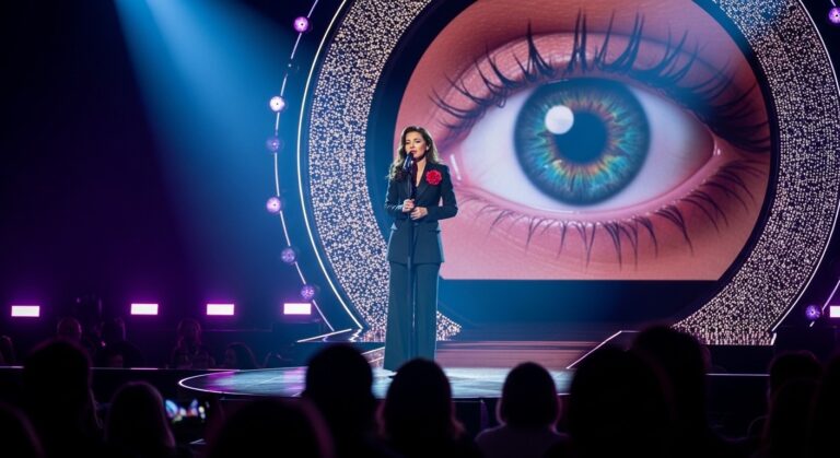 Clara Luciani à l&rsquo;Accor Arena : Émotion, Hommage et Show Élégant