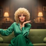 Clémentine Célarié Brille dans Potiche au Théâtre Libre