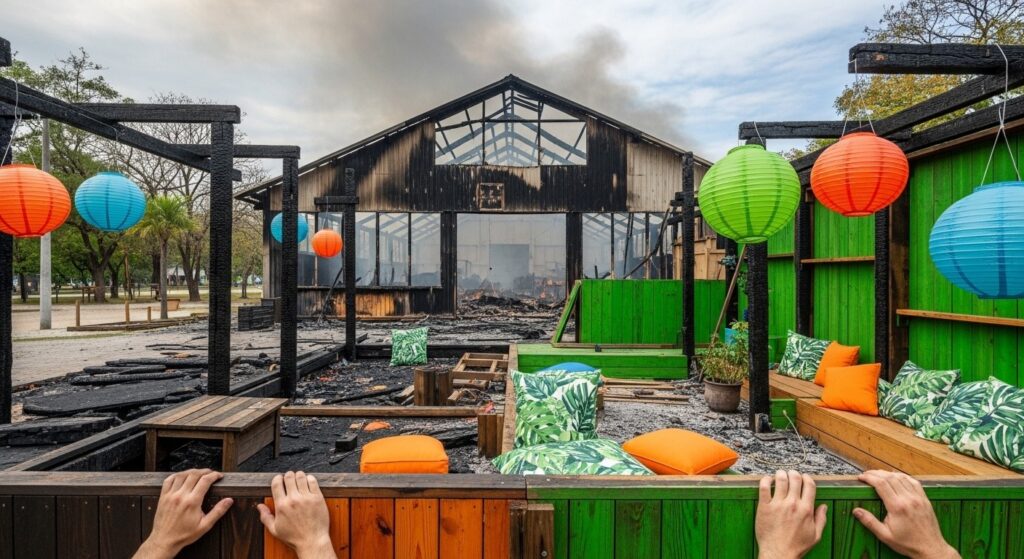 Clichy : La Guinguette Posto 9 Ravagée par un Incendie