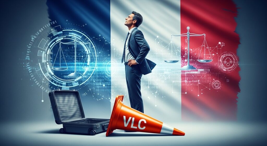 Cofondateur VLC Menace de Quitter la France