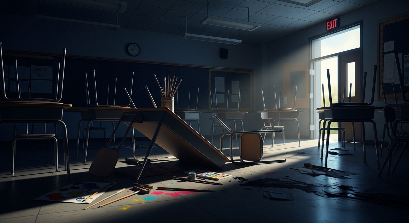 Une enseignante d'arts plastiques gravement blessée par un élève de 14 ans dans un collège du Var. Détails sur l'agression, l'état de santé et les réactions après ce drame choquant.