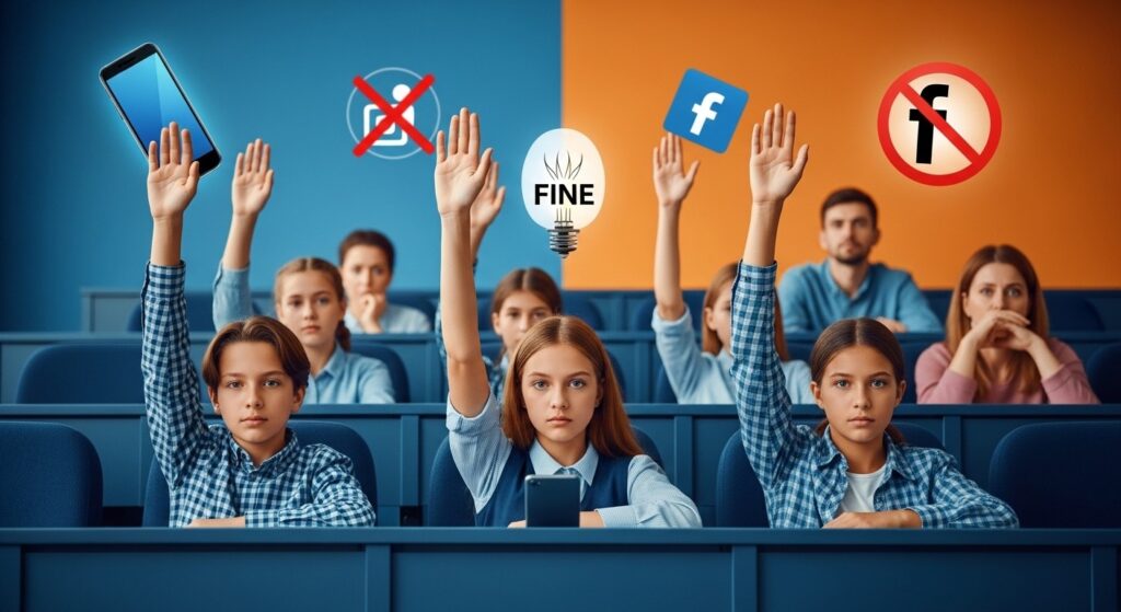 Collégiens Proposent Amendes et Interdiction Téléphone Dès 11 Ans