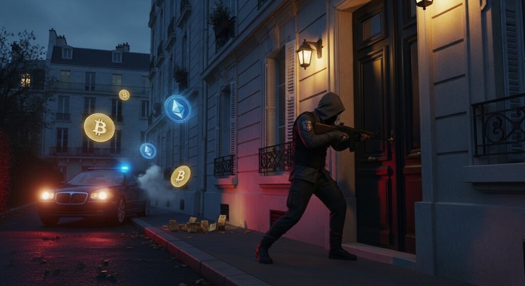 Commando Armé Vise Patron Binance France : Trois Arrestations