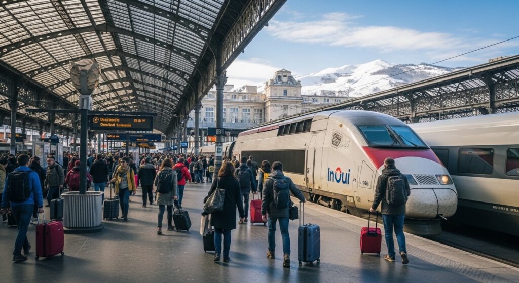 Comment la SNCF a Géré les Grands Départs au Ski Sans Stress