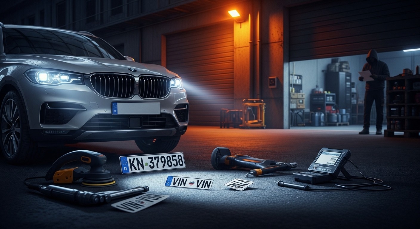 Découvrez les techniques sophistiquées utilisées par les réseaux criminels pour blanchir les véhicules volés et les revendre légalement. Une évolution inquiétante du vol automobile en 2026.