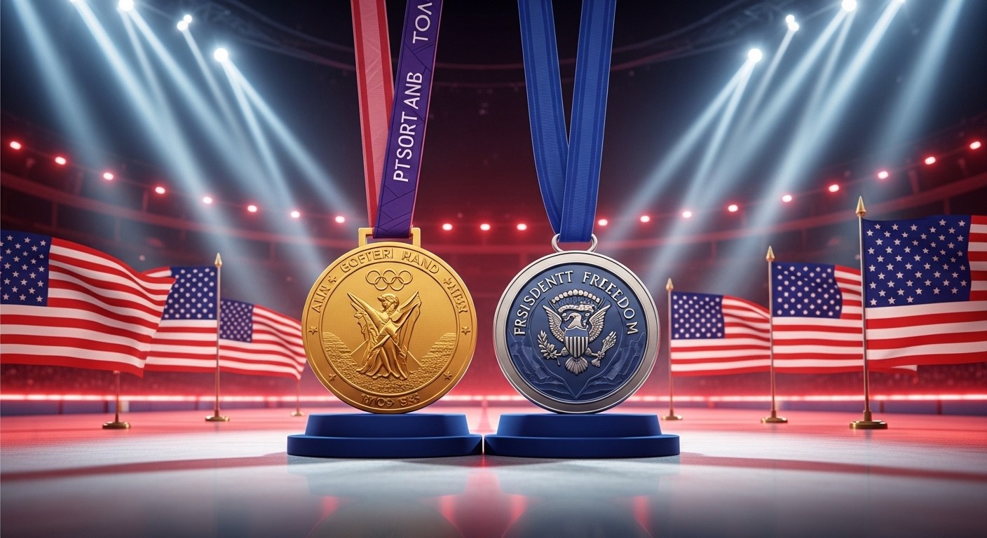 Découvrez comment Connor Hellebuyck, gardien héroïque des JO 2026, a reçu la Médaille présidentielle de la Liberté des mains de Donald Trump après son exploit en finale olympique contre le Canada.