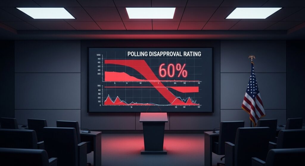Cote d’Impularité de Trump à 60 % : Que Révèle le Sondage ?
