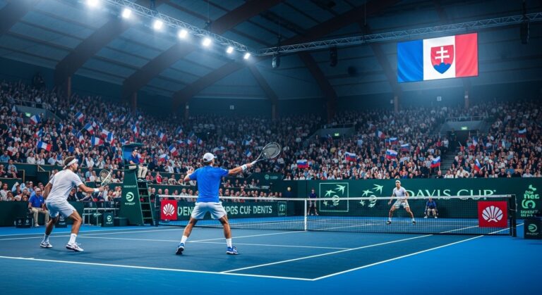 Coupe Davis 2026 : France Secouée par la Slovaquie au Portel