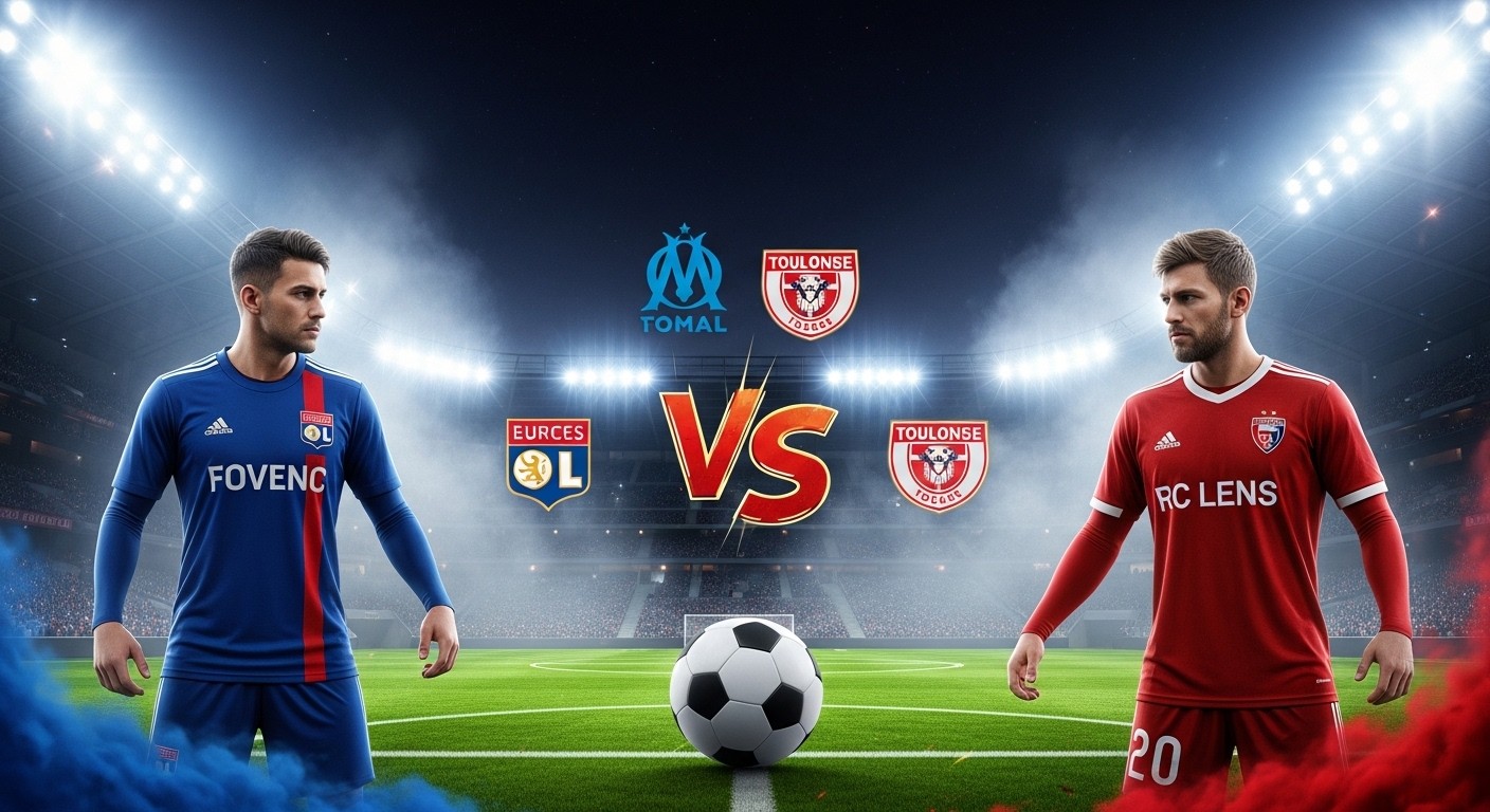 Découvrez les affiches choc des quarts de Coupe de France 2026 : OL contre Lens, OM vs Toulouse, Lorient-Nice et Strasbourg-Reims. Un tableau 100% Ligue 1 sans PSG, suspense garanti le 4 mars !