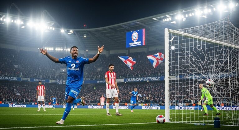 Coupe de France : Strasbourg Élimine Monaco et Vise les Quarts