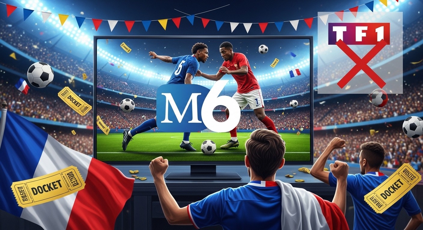 Découvrez pourquoi M6 diffusera seule les 54 matchs gratuits de la Coupe du Monde 2026, y compris ceux des Bleus. TF1 absent pour la première fois en 40 ans, tarifs pub explosifs !