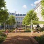 Cour Oasis à Paris : Le Collège Ouvre ses Portes aux Habitants