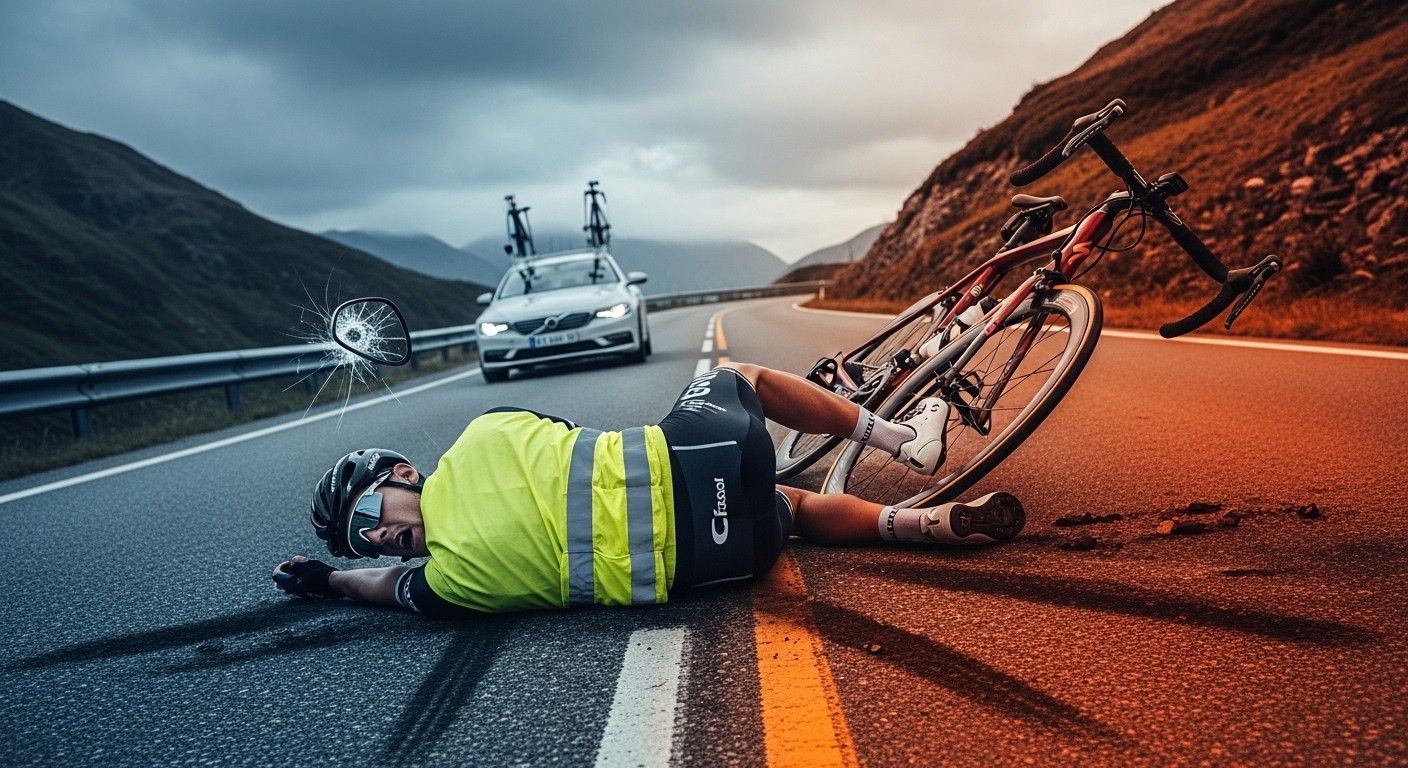 Un jeune coureur de Soudal Quick-Step renversé par une voiture à plus de 100 km/h lors d'un entraînement. Le conducteur fuit, mais l'incident laisse des traces profondes. Découvrez son récit poignant et les leçons à en tirer.