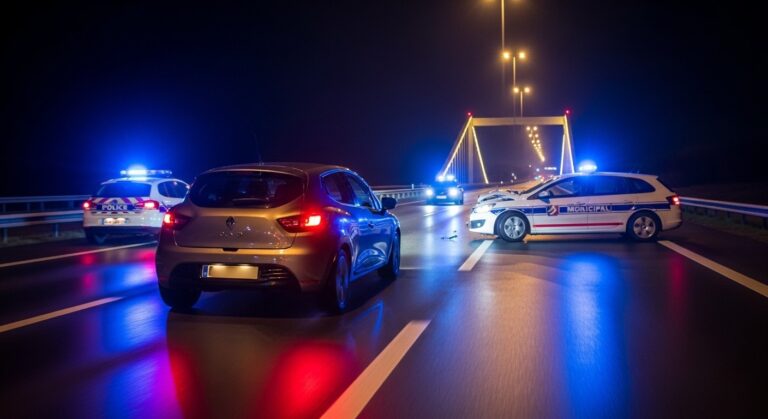 Course-Poursuite folle dans les Yvelines : Policier Blessé Après 50 Km de Refus d&rsquo;Obtempérer