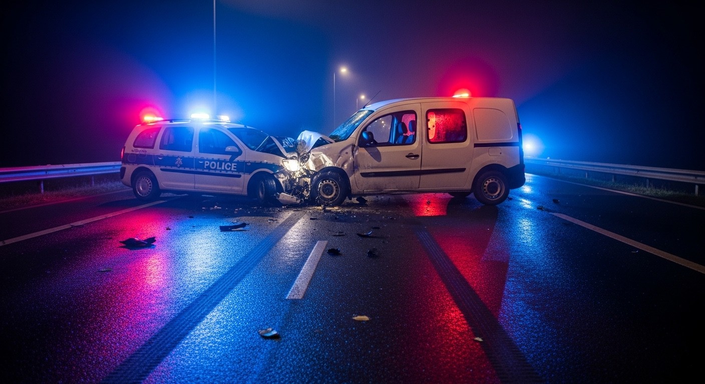 Une course-poursuite nocturne en Loire-Atlantique a mal tourné : un véhicule en fuite percute violemment une voiture de police. Trois agents blessés, le conducteur aussi. Récit et conséquences.