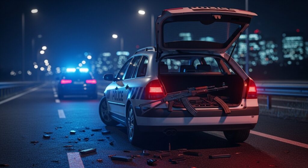 Course-Poursuite Val-de-Marne : Kalachnikov et Refus d&rsquo;Obtempérer