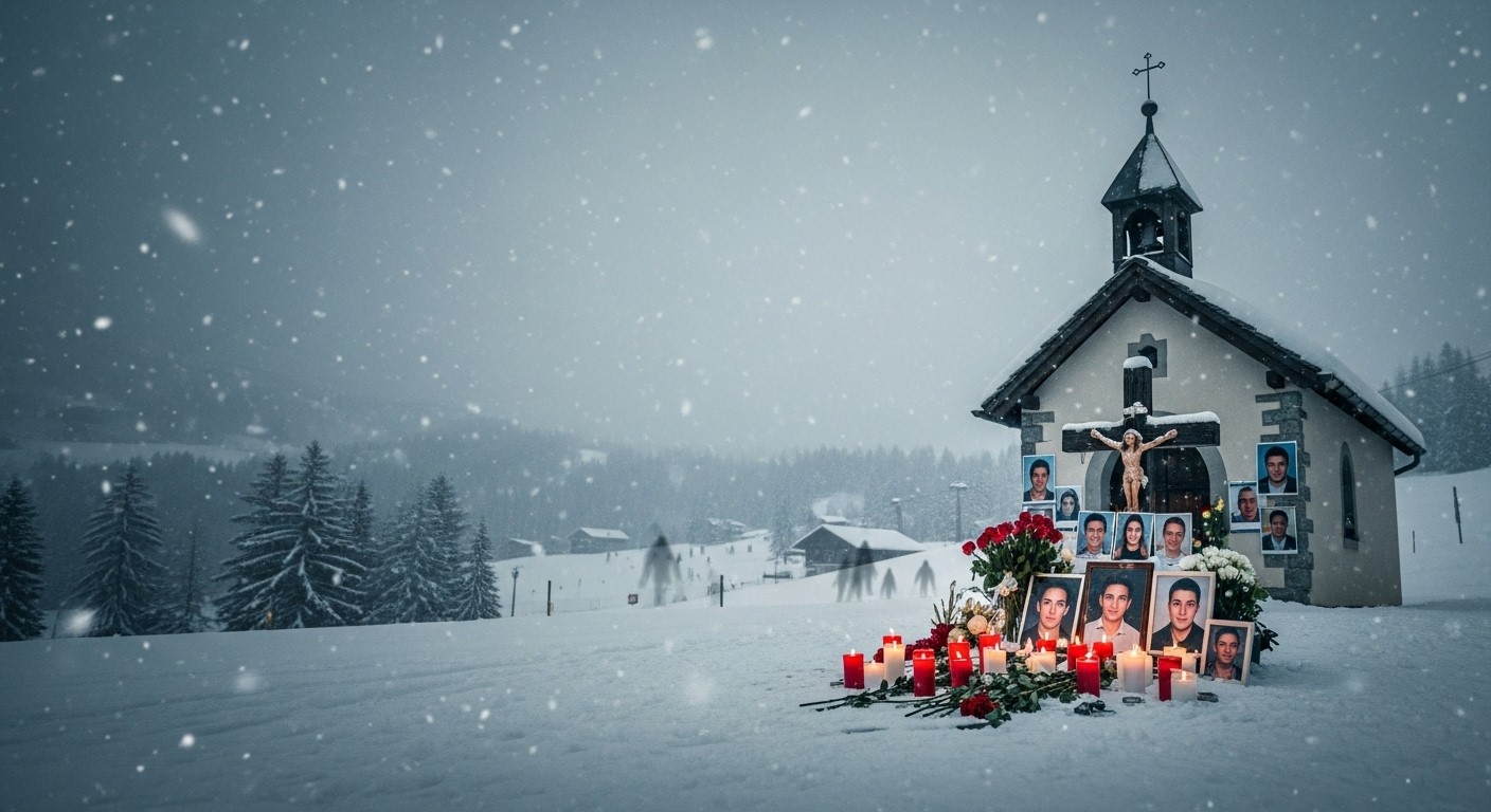 Un mois après l'incendie dévastateur à Crans-Montana qui a fait 40 morts, la station reste hantée par le drame. Témoignages, deuil et quête de vérité : plongée émouvante sur place.
