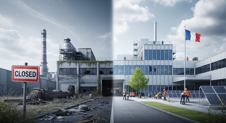 Création d&rsquo;Usines en France au Plus Bas Depuis 2013