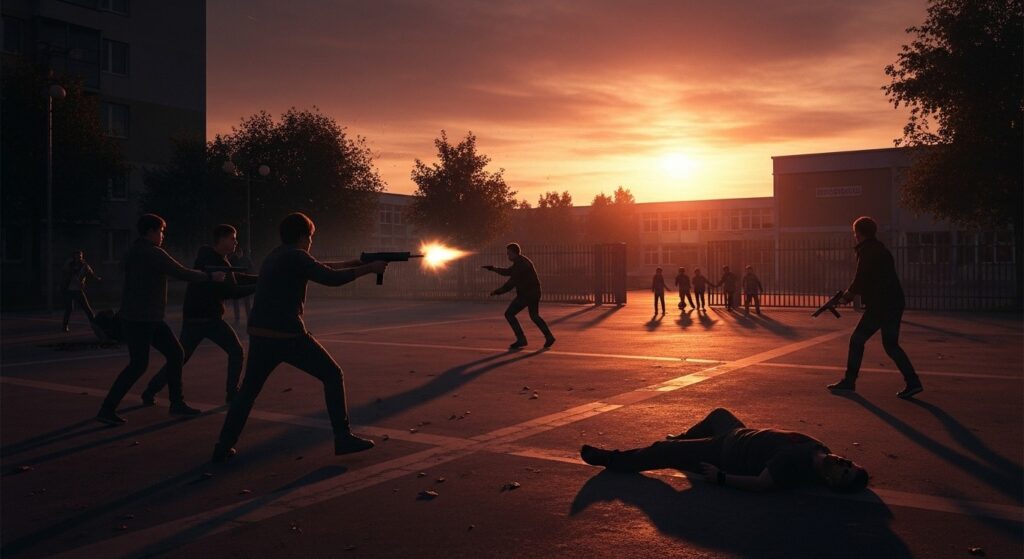 Créteil : Rixe Violente Devant une École, un Homme Grièvement Blessé