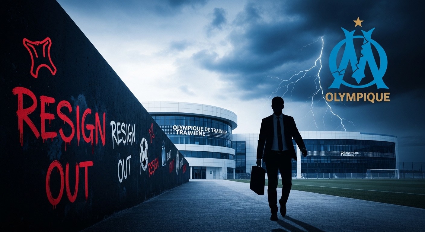 Crise profonde à l’OM : tags contre le président, venue du propriétaire et restructuration majeure. Benatia reste, Longoria perd du pouvoir. Analyse complète.