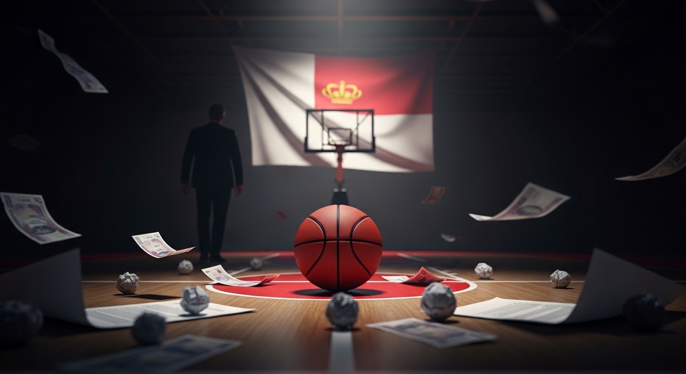 Plongée dans la crise financière de l'AS Monaco Basket : salaires impayés depuis deux mois, menace de grève à Chalon, Fedorycsev sur le départ et reprise probable par la Principauté. Le point complet.