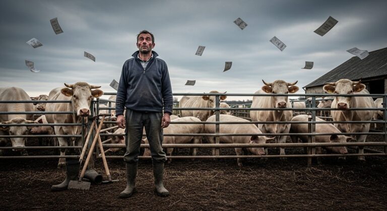 Crise des Éleveurs : Un Salaire de 1200€ et du Désespoir
