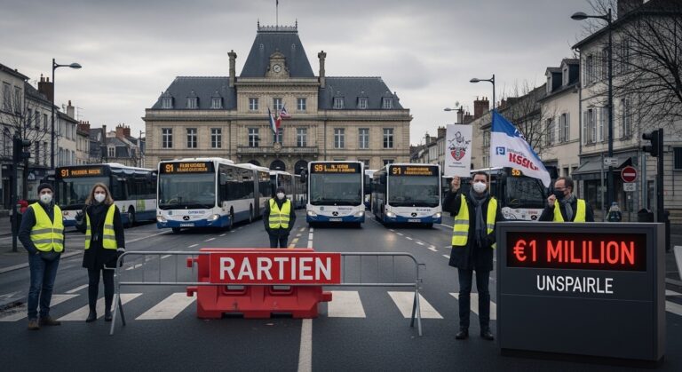 Crise des Transports à Montereau : 1 Million d&rsquo;Euros Impayés Menacent le Service Public