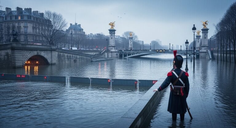 Crue de la Seine à Paris : Tunnel des Tuileries Fermé et Voies Inaccessibles
