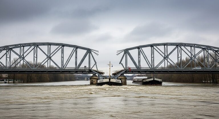 Crue et Pont Accidenté : L’Île-Saint-Denis Bloque la Seine