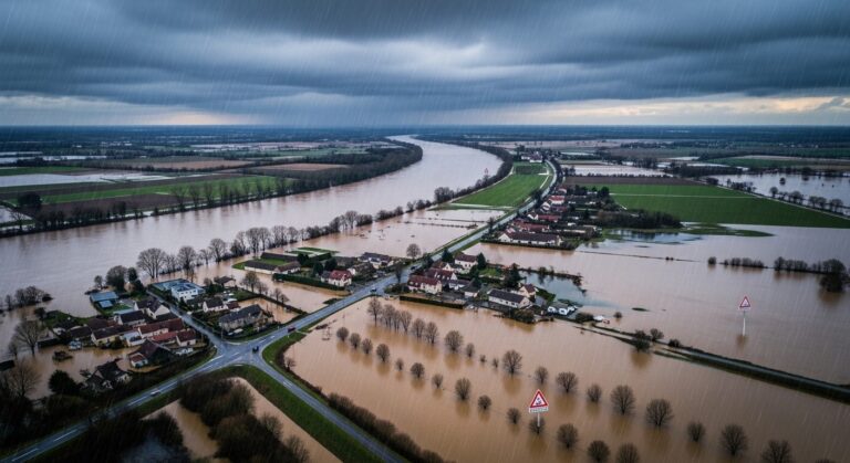 Crues en France : Gironde, Lot-et-Garonne et Maine-et-Loire en Alerte Rouge
