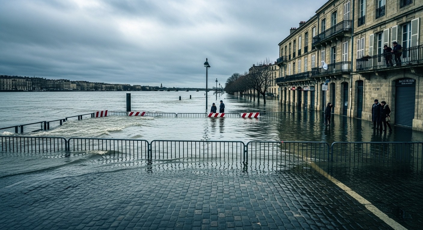 La Gironde reste en vigilance orange crues jusqu'à jeudi en raison des grandes marées et des débordements sur la Garonne et la Dordogne. Découvrez les zones touchées, les précautions et les impacts à Bordeaux et Libourne.