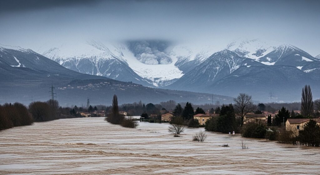 Crues et Avalanches : La France Face à une Alerte Majeure