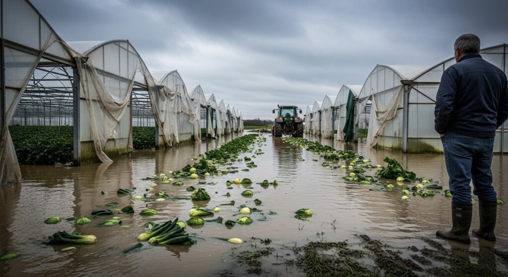 Crues et Tempêtes en Gironde : Agriculteurs Face à un Bilan Lourd