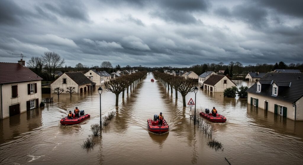 Crues Exceptionnelles en France : Tempête Pedro et Inondations