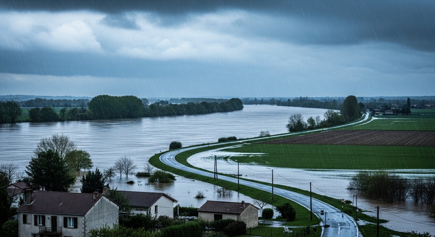 Découvrez les prévisions crues dans l'ouest de la France cette semaine : vigilance rouge en Gironde, Lot-et-Garonne et Maine-et-Loire, nouvelles pluies intenses attendues et risques d'inondations majeures. Restez vigilant !