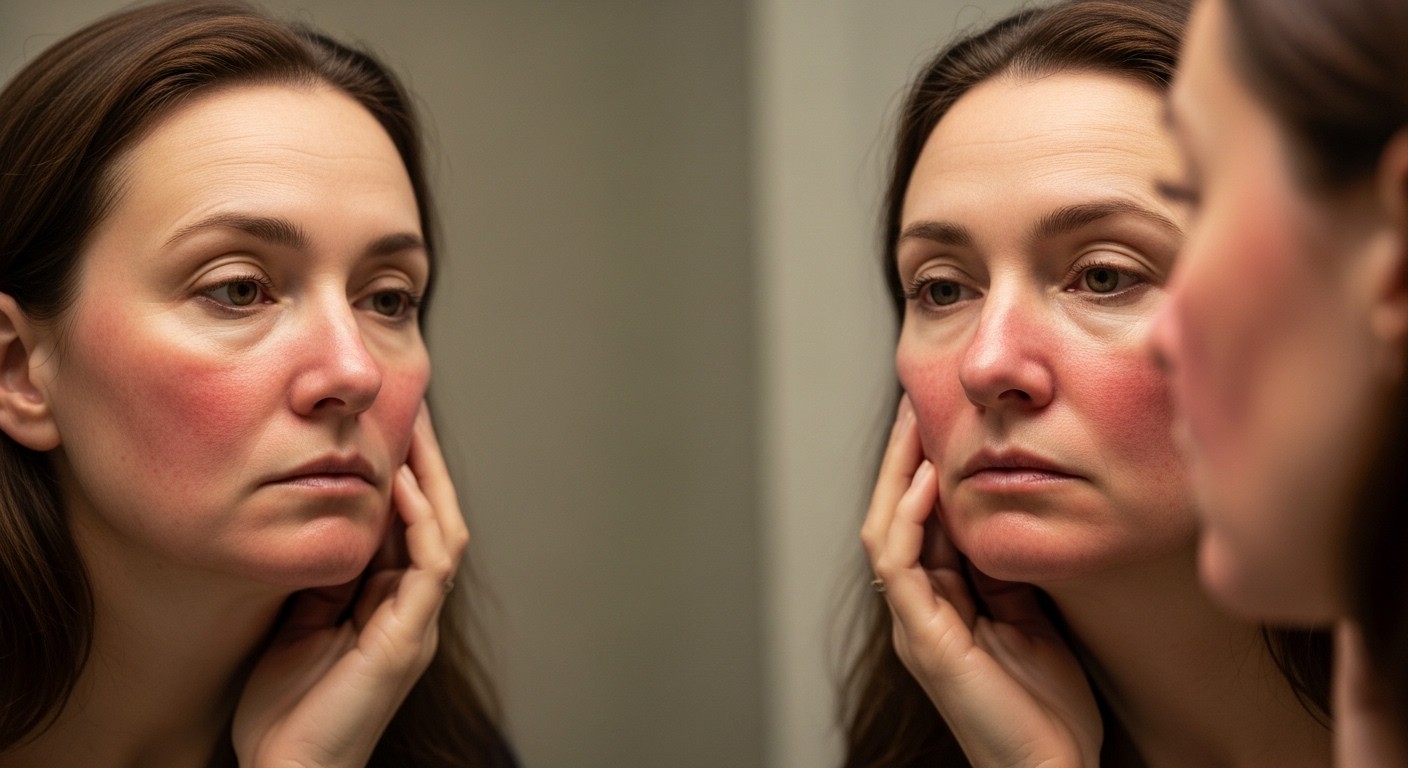 Découvrez le quotidien d'une femme touchée par la rosacée : rougeurs permanentes, regards indiscrets et estime de soi en berne. Témoignage poignant et pistes pour mieux vivre avec cette maladie cutanée chronique.