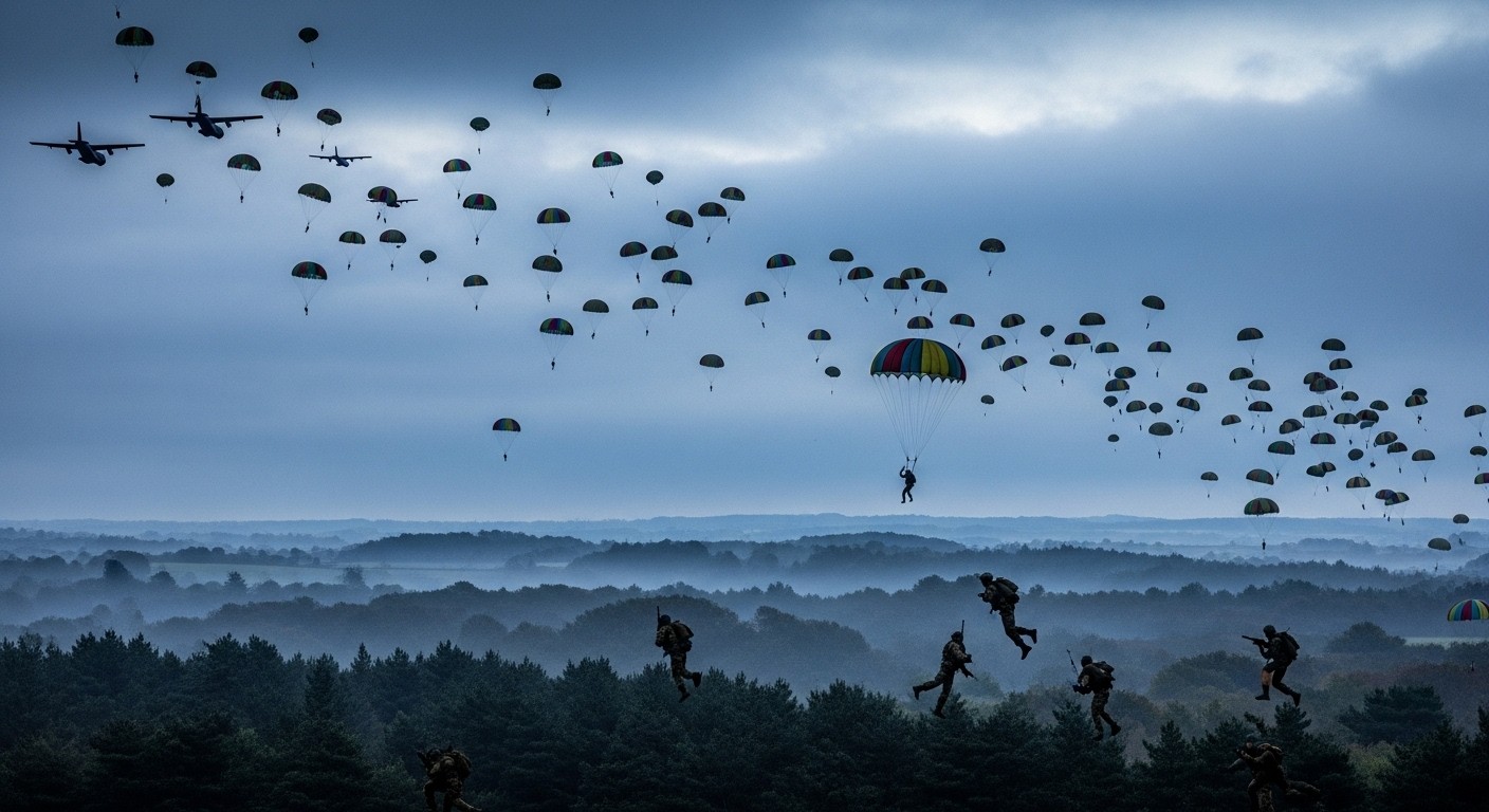 Découvrez les coulisses intenses du largage de près de 1000 parachutistes français, italiens et britanniques lors de l'exercice Orion 26, simulation réaliste d'un conflit de haute intensité.