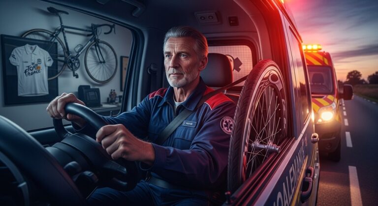De Maillot Jaune à Sirène : La Reconversion d’un Ancien du Tour en Ambulancier