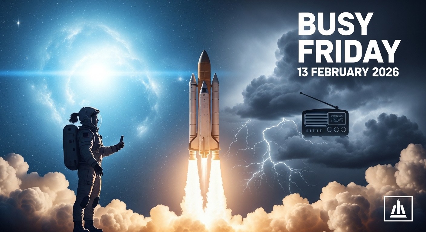 Découvrez le décollage historique de Sophie Adenot vers l'ISS, le bilan dramatique de la tempête Nils avec deux morts, le départ de Sonia Mabrouk d'Europe 1 et autres infos clés de ce 13 février 2026.