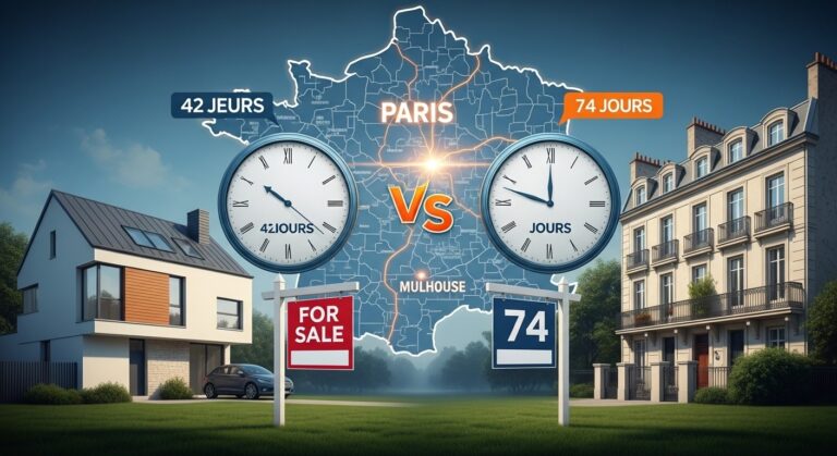 Délais de Vente Immobilier 2025 : Paris vs Province