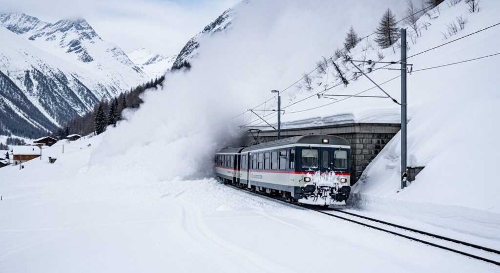 Déraillement de Train en Valais : Cinq Blessés Après Avalanche