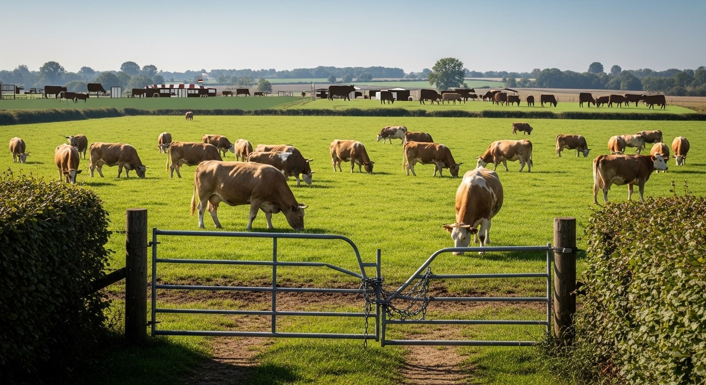 La ministre de l'Agriculture annonce plus aucun cas de dermatose nodulaire contagieuse en France. Zones réglementées levées : les éleveurs respirent enfin à la veille du Salon de l'agriculture.