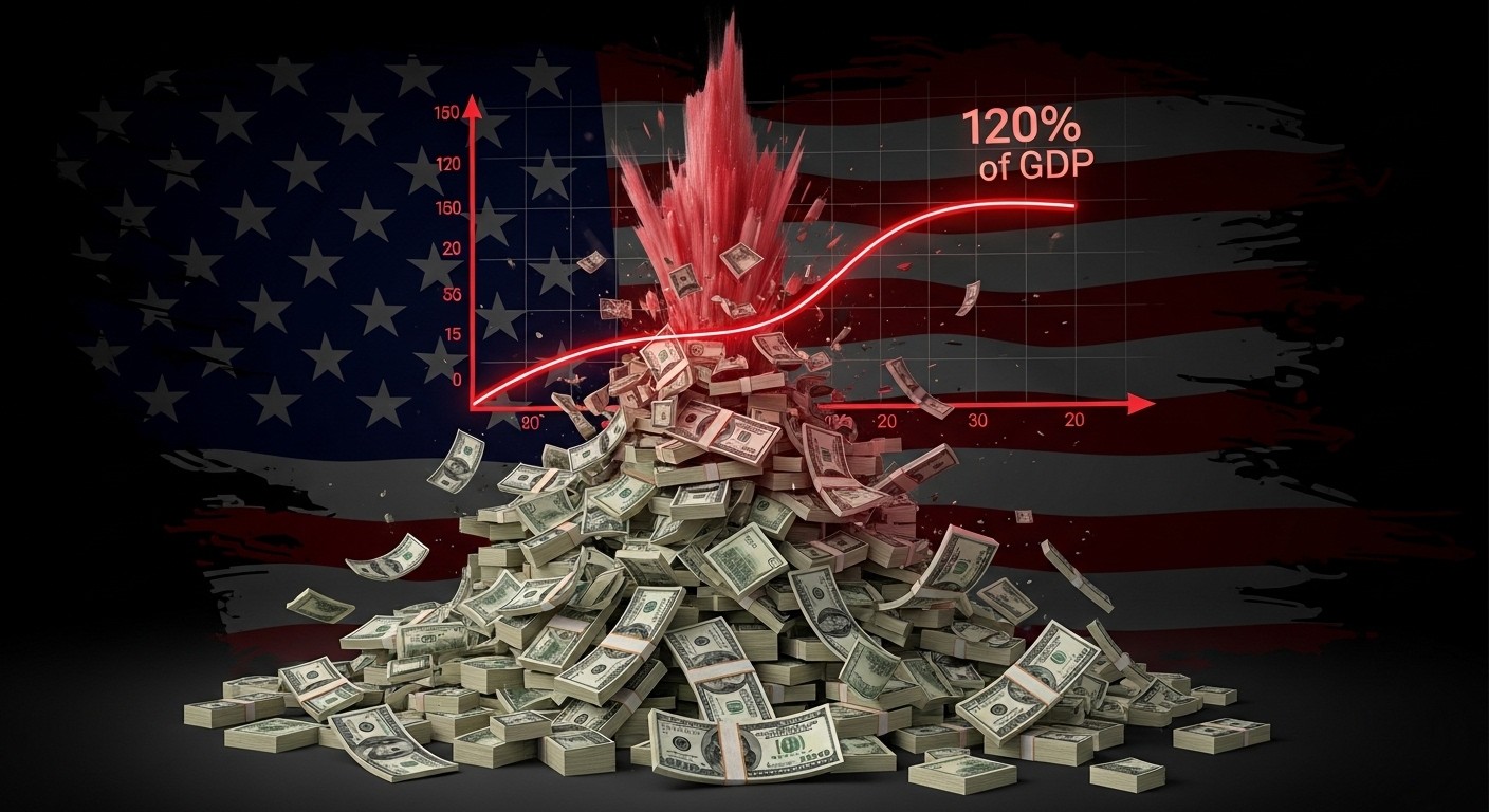 La dette US va exploser à 120% du PIB en 2036 selon les projections officielles. Politiques fiscales et douanières aggravent le déficit : quelles conséquences pour l'économie mondiale ?