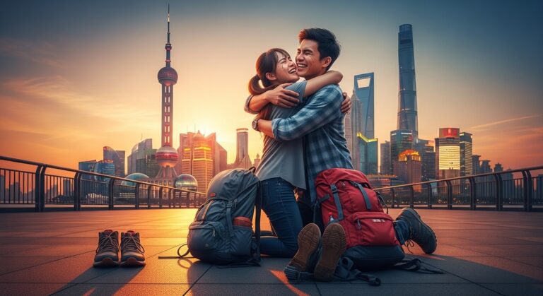 Deux Français à Pied jusqu&rsquo;à Shanghai : 13 000 km d&rsquo;Aventure Épique