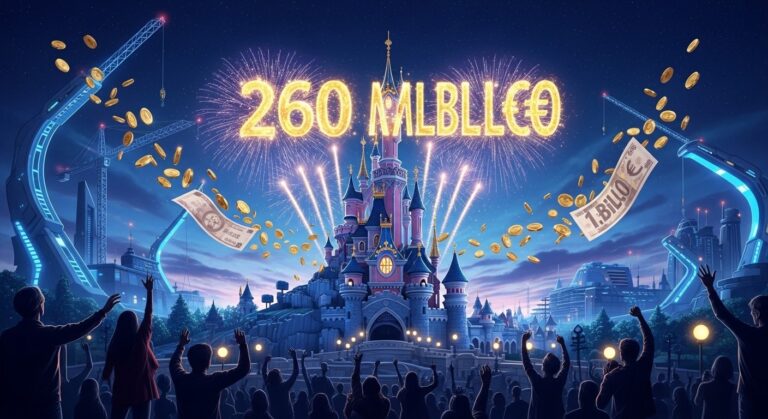 Disneyland Paris : Bénéfice Record 260 Millions Euros
