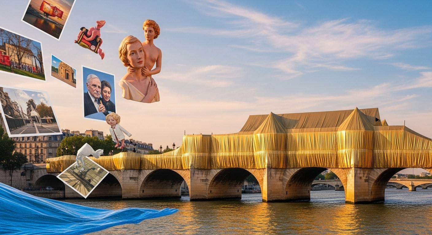 Découvrez le don majeur de 14 œuvres de Christo et Jeanne-Claude à Paris : collages, maquettes et lithographies rejoignent les musées. Un hommage vibrant à leur héritage dans la capitale.