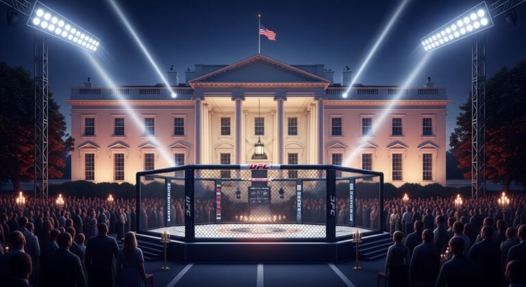 Donald Trump organise l&rsquo;UFC à la Maison Blanche pour ses 80 ans