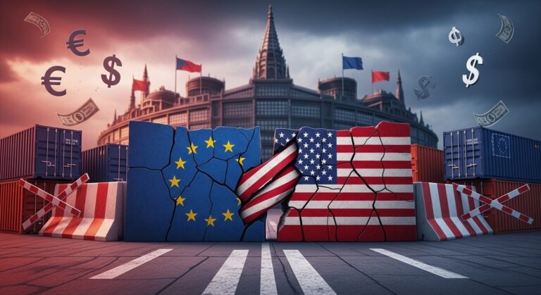 Droits de Douane : l&rsquo;Europe Suspend l&rsquo;Accord avec les USA