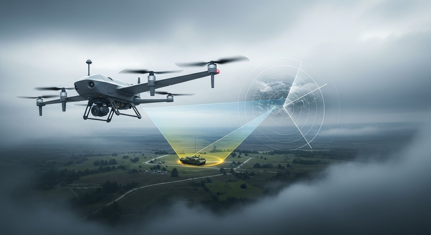 Découvrez comment des radars SAR français révolutionnent les drones ukrainiens en permettant reconnaissance par tous temps. Une avancée technologique majeure dans le conflit.