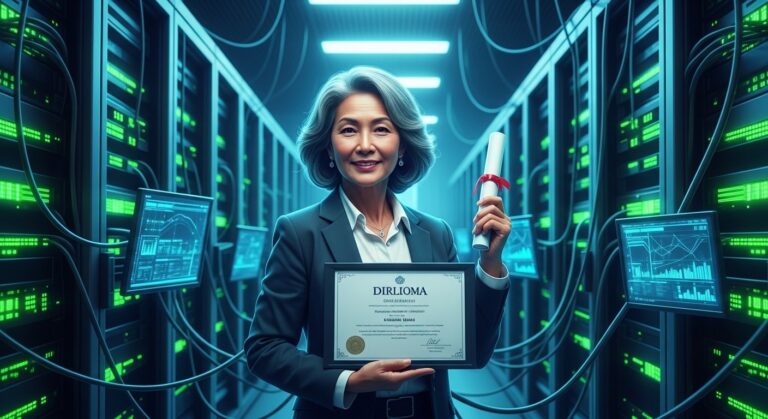 Du Kazakhstan aux Yvelines : Une Femme Brise les Codes en Devenant Technicienne Numérique